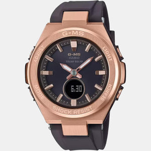 Baby-G Women Quartz Black Dial Analog-Digital Resin Watch B217