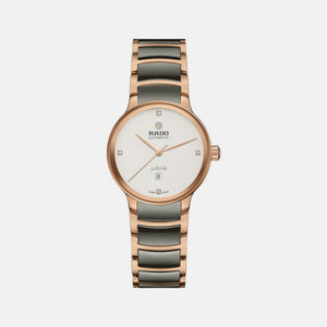 Centrix Unisex Automatic White Dial Analog Stainless Steel Watch R30019722
