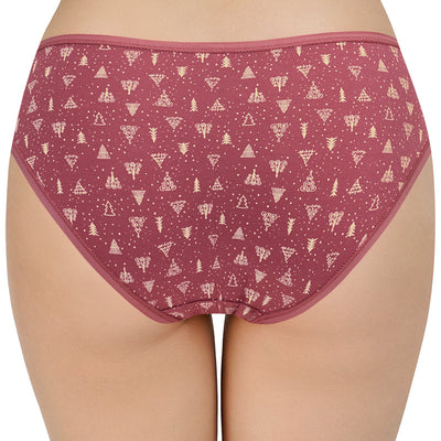 Print Low Rise Bikini Panties (Pack of 3)