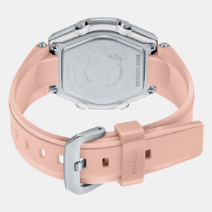 Baby-G Women Quartz Pink Dial Analog-Digital Resin Watch BX189