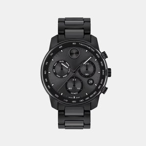 Bold Men Quartz Black Dial Chronograph Ceramic Watch 3601103