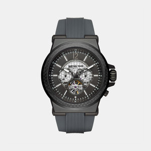 Dylan Men Automatic Black Dial Analog Silicone Watch MK9026