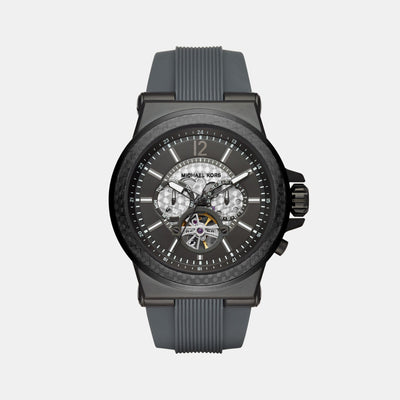 Dylan Men Automatic Black Dial Analog Silicone Watch MK9026