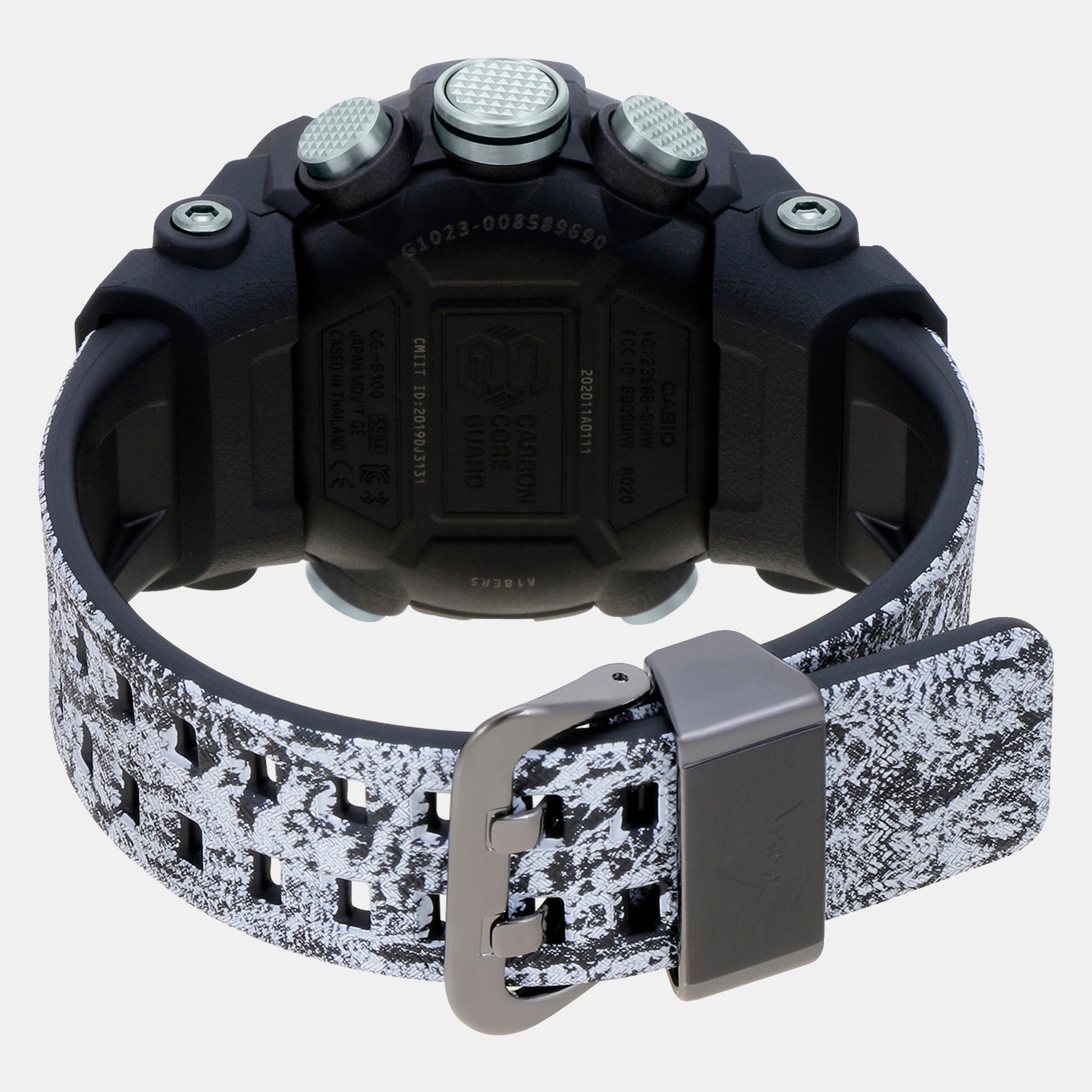 G-Shock Men Quartz Black Dial Analog-Digital Resin Watch G1023