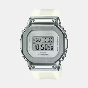 G-Shock Women Quartz White Dial Digital Resin Watch G1104