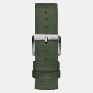 Clubhouse Chrono Men Quartz Green Dial Chronograph Leather Watch Z17004G9MF