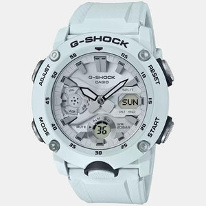 G-Shock Men Quartz White Dial Analog-Digital Resin Watch G971