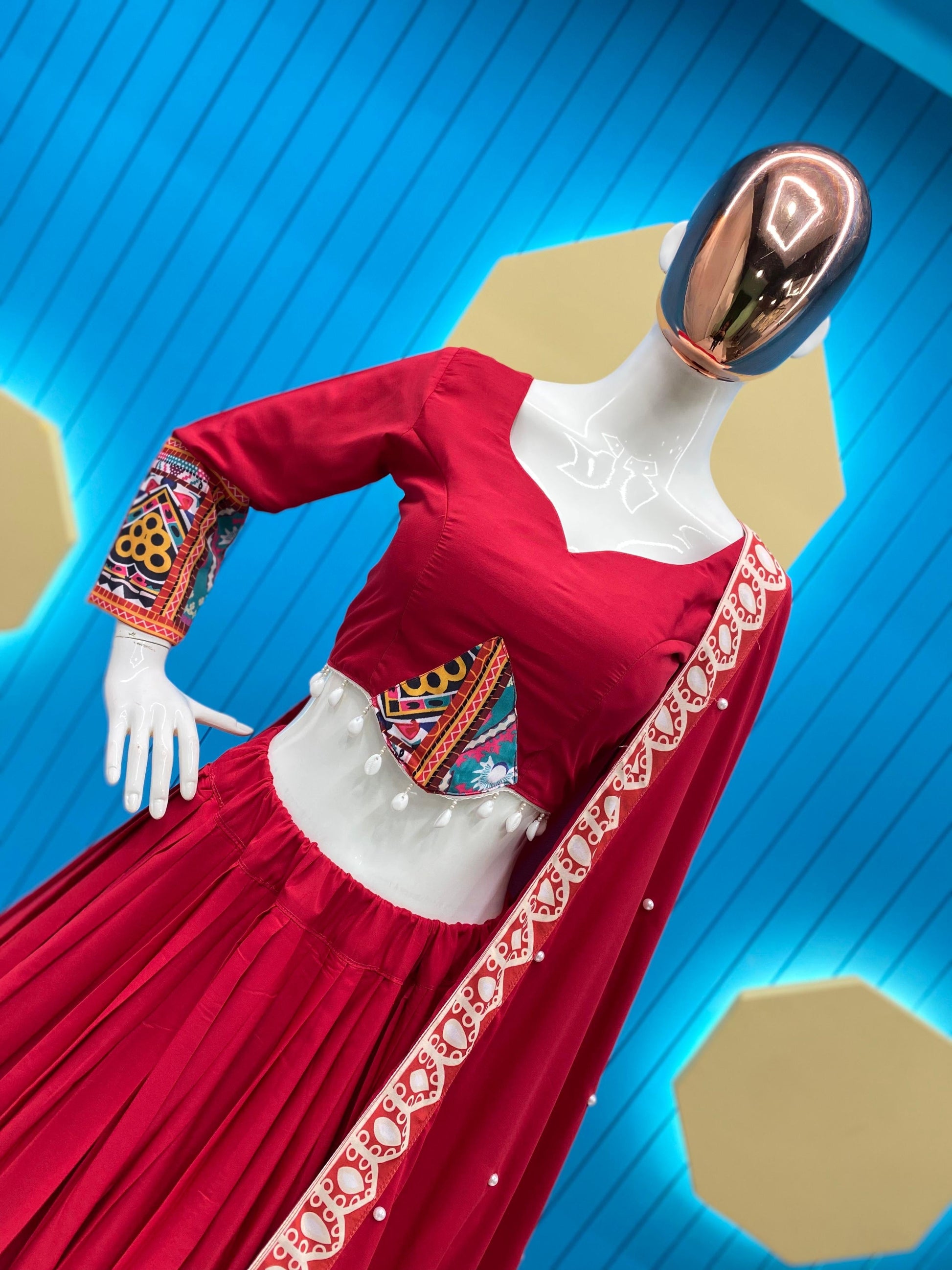 Ethenika Navratri Special Designer Chaniya Choli (Fully Stitched)