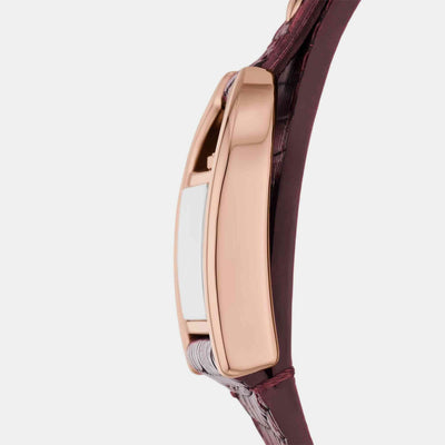 Harwell Women Quartz Rose Gold Dial Analog Leather Watch ES5301
