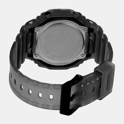 G-Shock Men Quartz Black Dial Analog-Digital Resin Watch G1385
