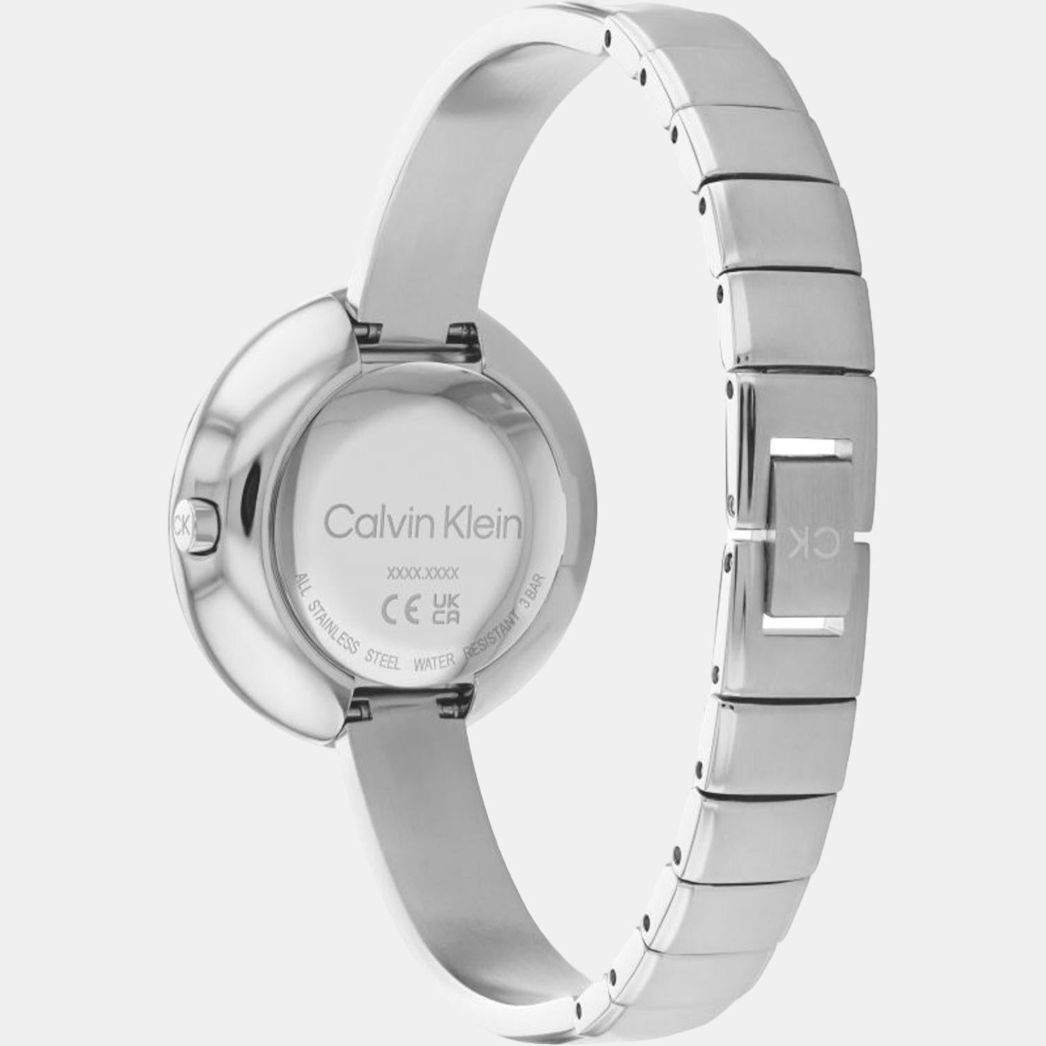 Confidence Women Quartz Silver Dial Analog Stainless Steel Watch 25200022