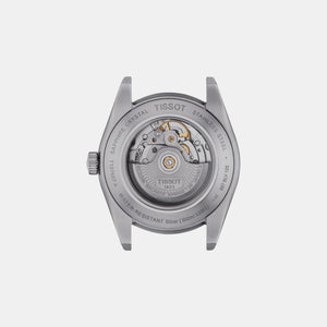 Gentleman Men Automatic Ice Blue Dial Analog Stainless Steel Watch T1274071135100