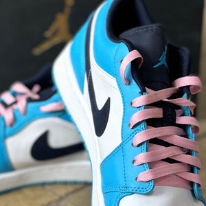 Nike Air Jordan 1 Low White / Powder Blue Obsidian