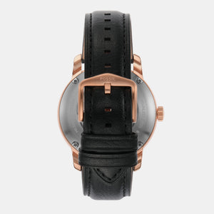 Heritage Men Automatic Black Dial Analog Leather Watch ME3222