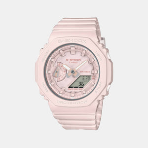 G-Shock Women Women Quartz Pink Dial Analog-Digital Resin Watch G1332