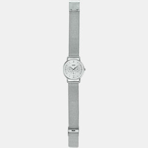 Enticer Men Quartz White Dial Chronograph Stainless Steel Watch A1922