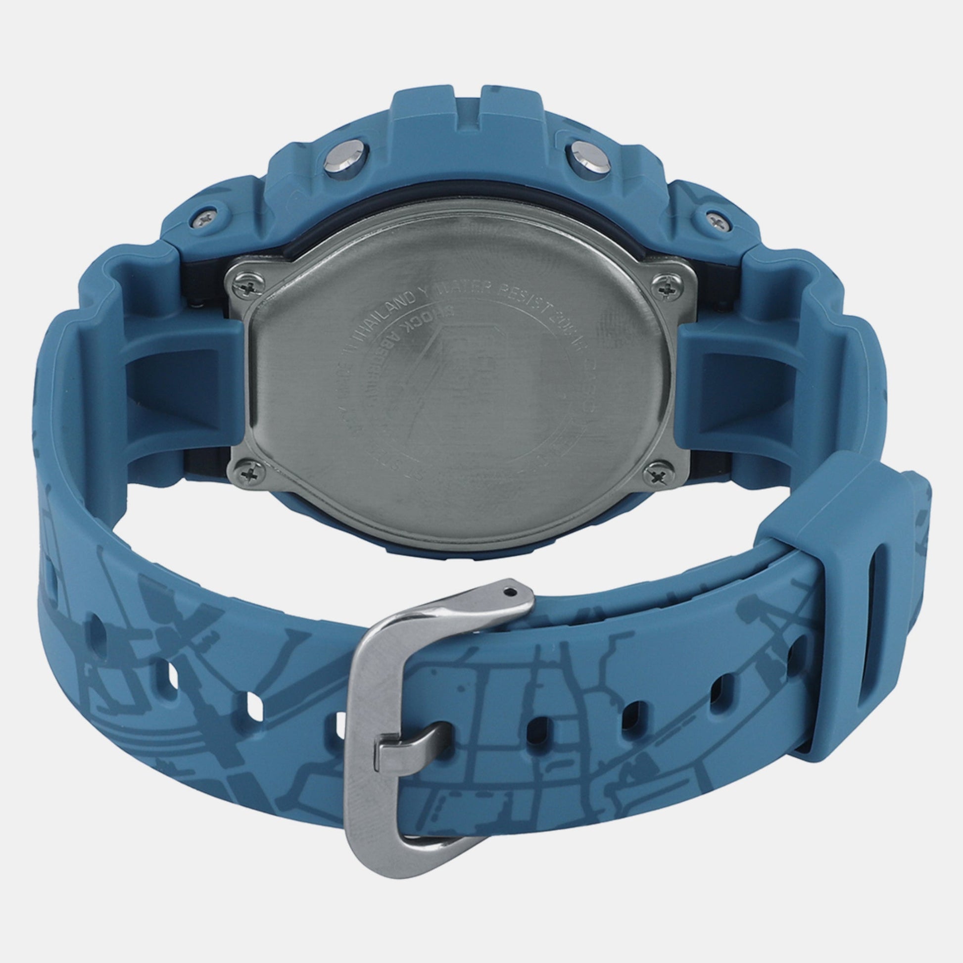 G-Shock Men Quartz Blue Dial Digital Resin Watch G1364