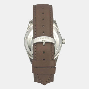 E Class Men Quartz Green Dial Analog Leather Watch TWEG17507