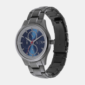 Dante Men Quartz Blue Dial Chronograph Stainless Steel Watch AX1871
