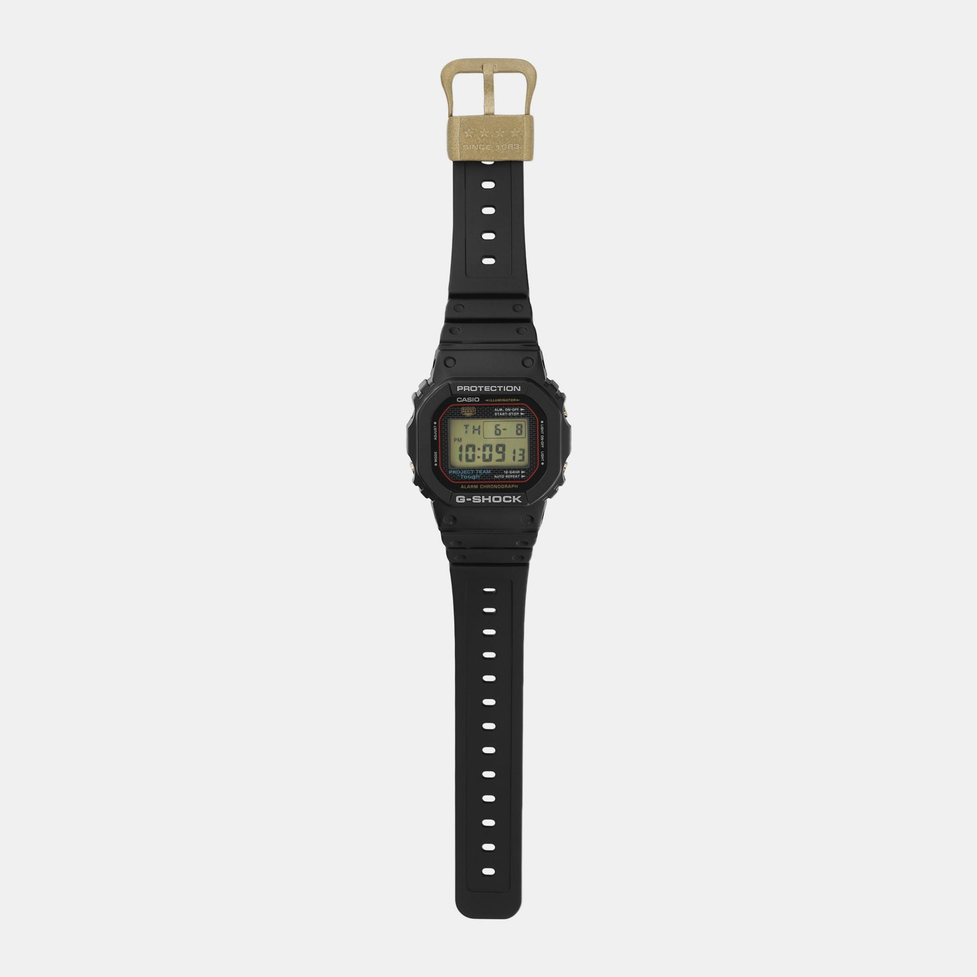 G-Shock Men Quartz Black Dial Digital Resin Watch G1386