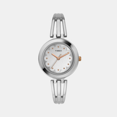 Classics Women Quartz Silver Dial Analog Brass Watch TWTL10310