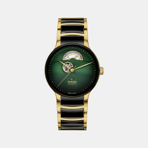 Centrix Unisex Automatic Green Dial Analog Ceramic Watch R30008302