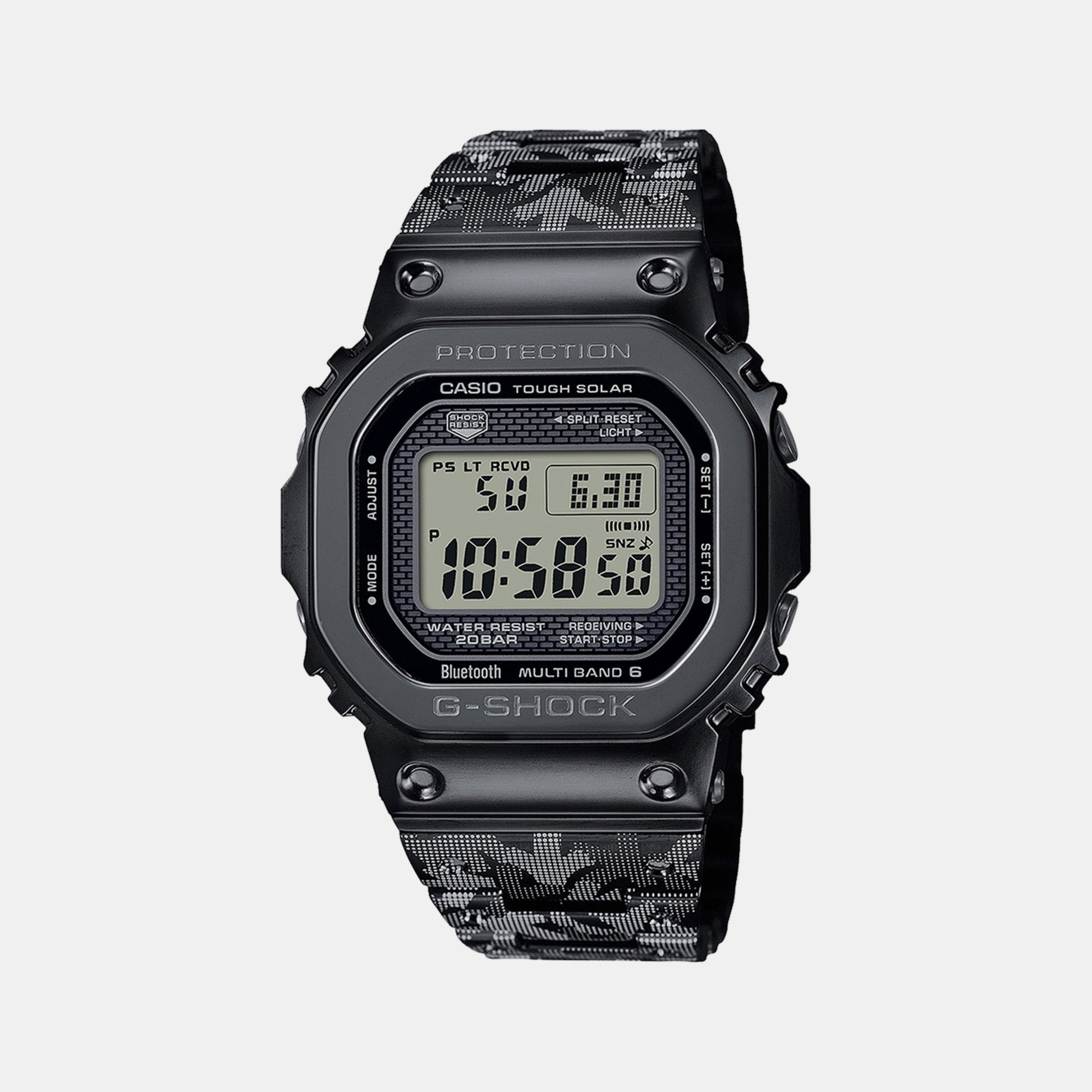 G-Shock Men Quartz Black Dial Digital Silicone Watch G1321