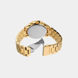 Bryant Women Quartz Gold Dial Chronograph Stainless Steel Watch MK7310