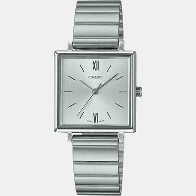 Enticer Women Quartz Silver Dial Analog Stainless Steel Watch A1543