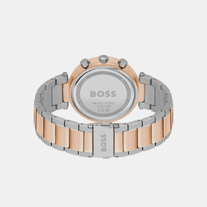 Andra Women Quartz Grey Dial Chronograph Stainless Steel Watch 1502690