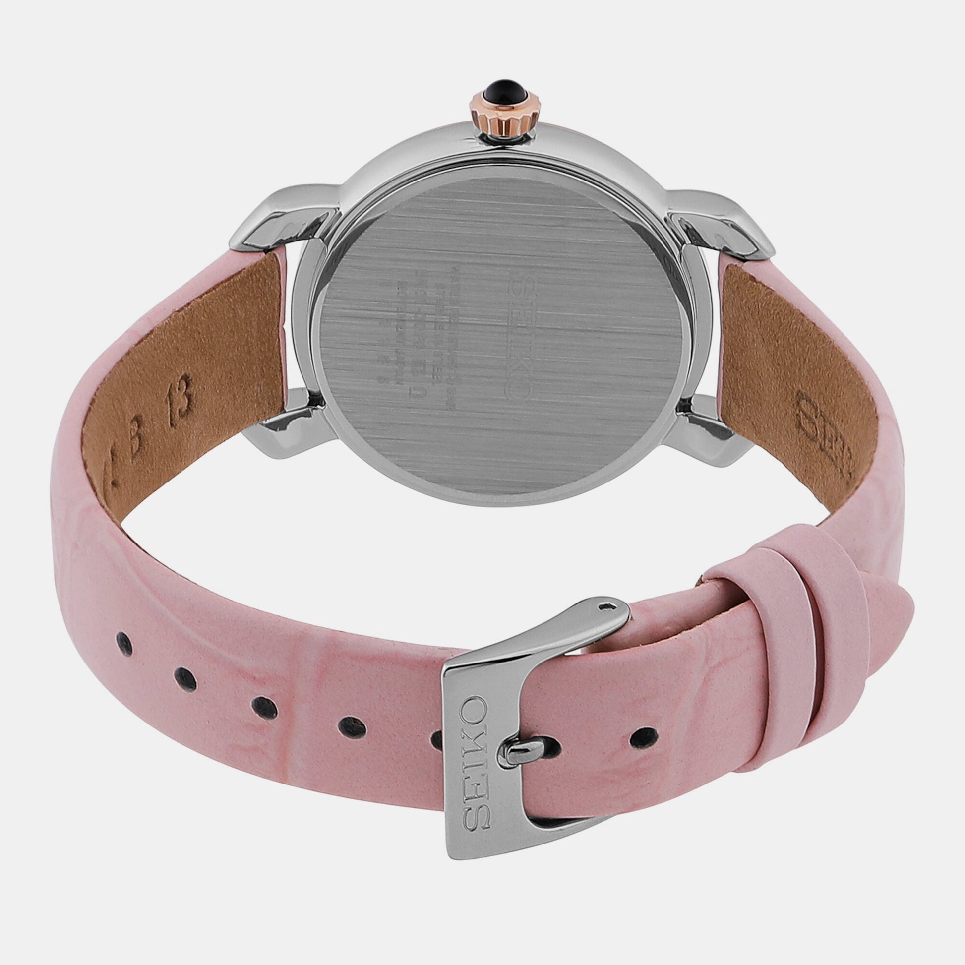 Dress Women Quartz White Dial Analog Leather Watch SUR628P2