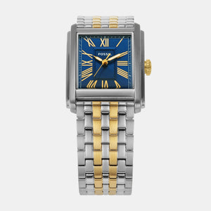 Carraway Men Quartz Blue Dial Analog Stainless Steel Watch FS6010