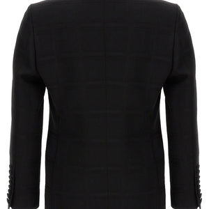 Etro Check Double-breasted Blazer