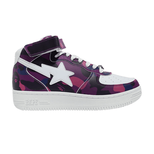 A Bathing Ape Bape Sta Mid Camo Purple