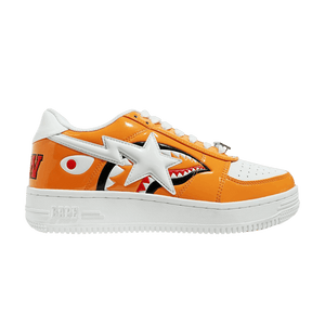 A Bathing Ape Bape Sta Low Color Block Shark Orange