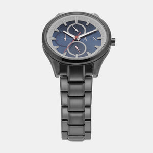 Dante Men Quartz Blue Dial Chronograph Stainless Steel Watch AX1871