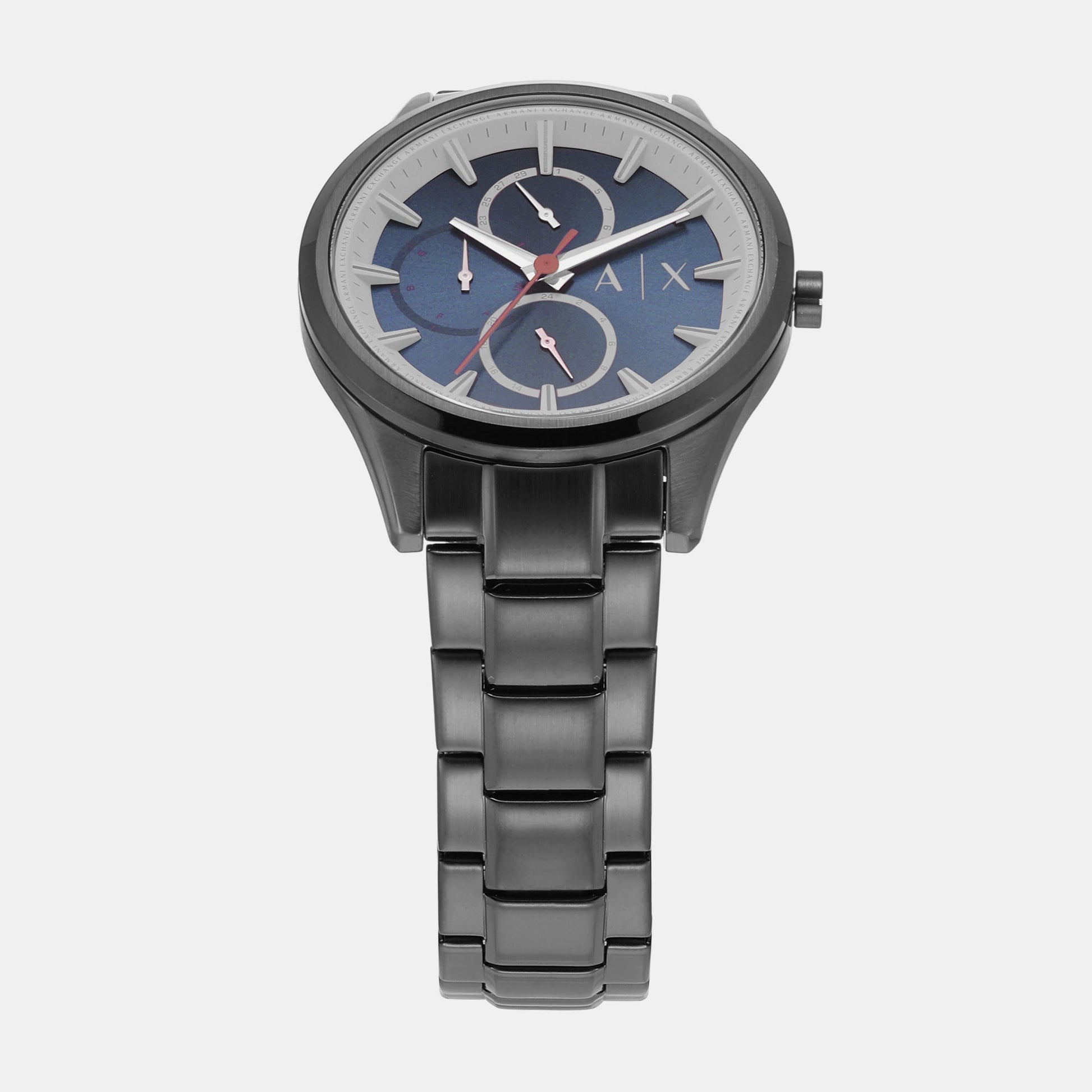 Dante Men Quartz Blue Dial Chronograph Stainless Steel Watch AX1871