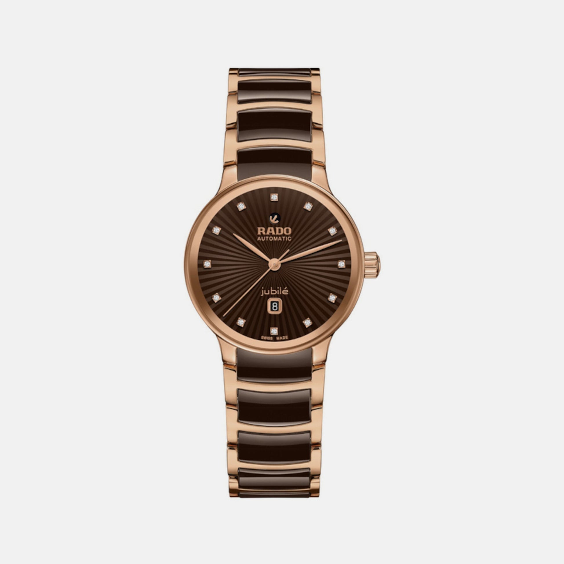Centrix Unisex Automatic Brown Dial Analog Stainless Steel Watch R30019732