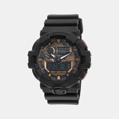 G-Shock Men Quartz Black Dial Analog-Digital Resin Watch G1389
