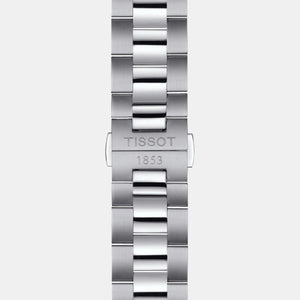 Gentleman Open Heart Men Automatic Silver Dial Analog Stainless Steel Watch T1274071103101