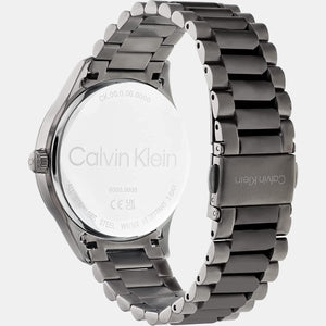 Ck Iconic Unisex Quartz Green Dial Analog Stainless Steel Watch 25200164