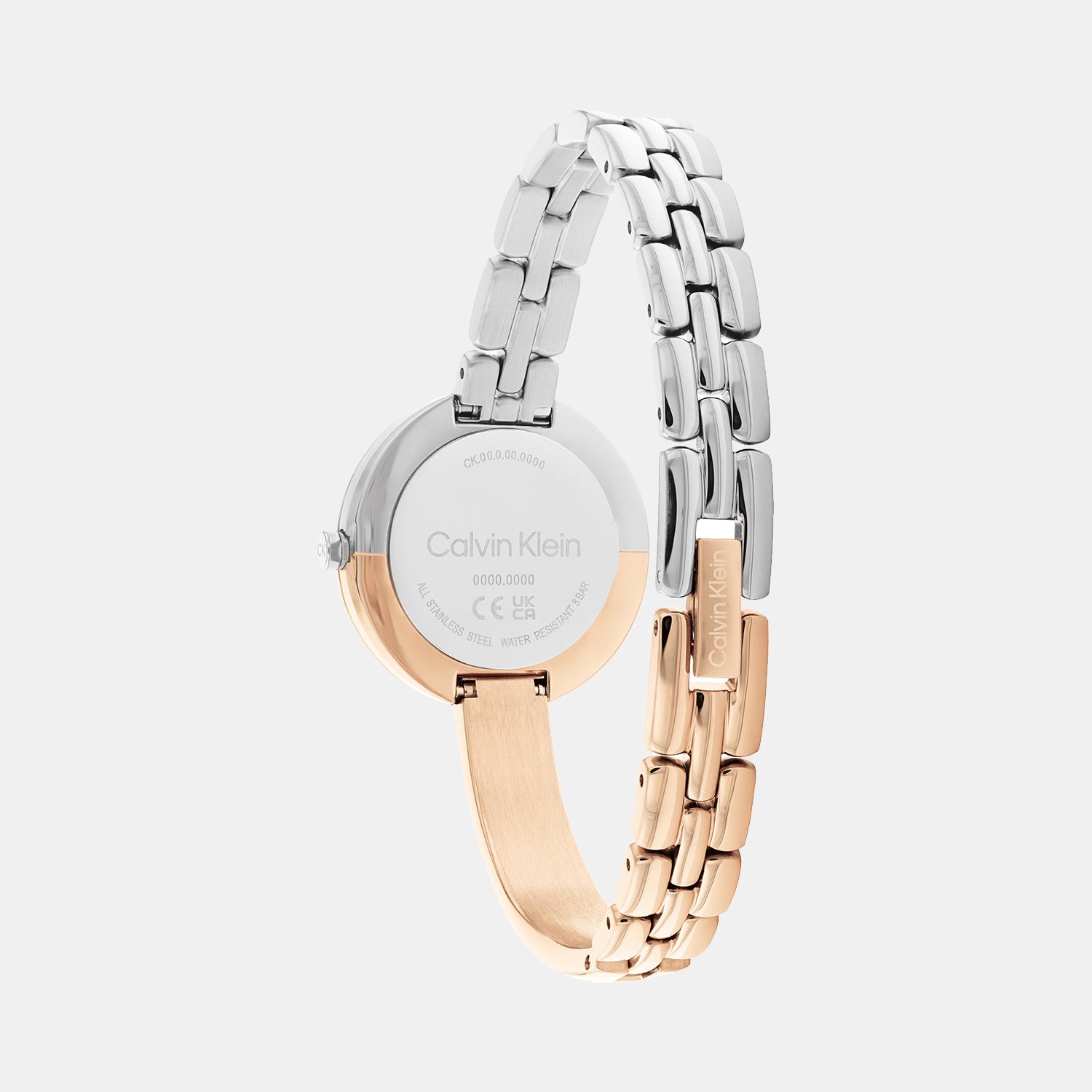 Bangled Women Quartz Silver Dial Analog Stainless Steel Watch 25200281