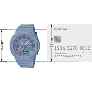 G-Shock Women Women Quartz Blue Dial Analog-Digital Resin Watch G1330