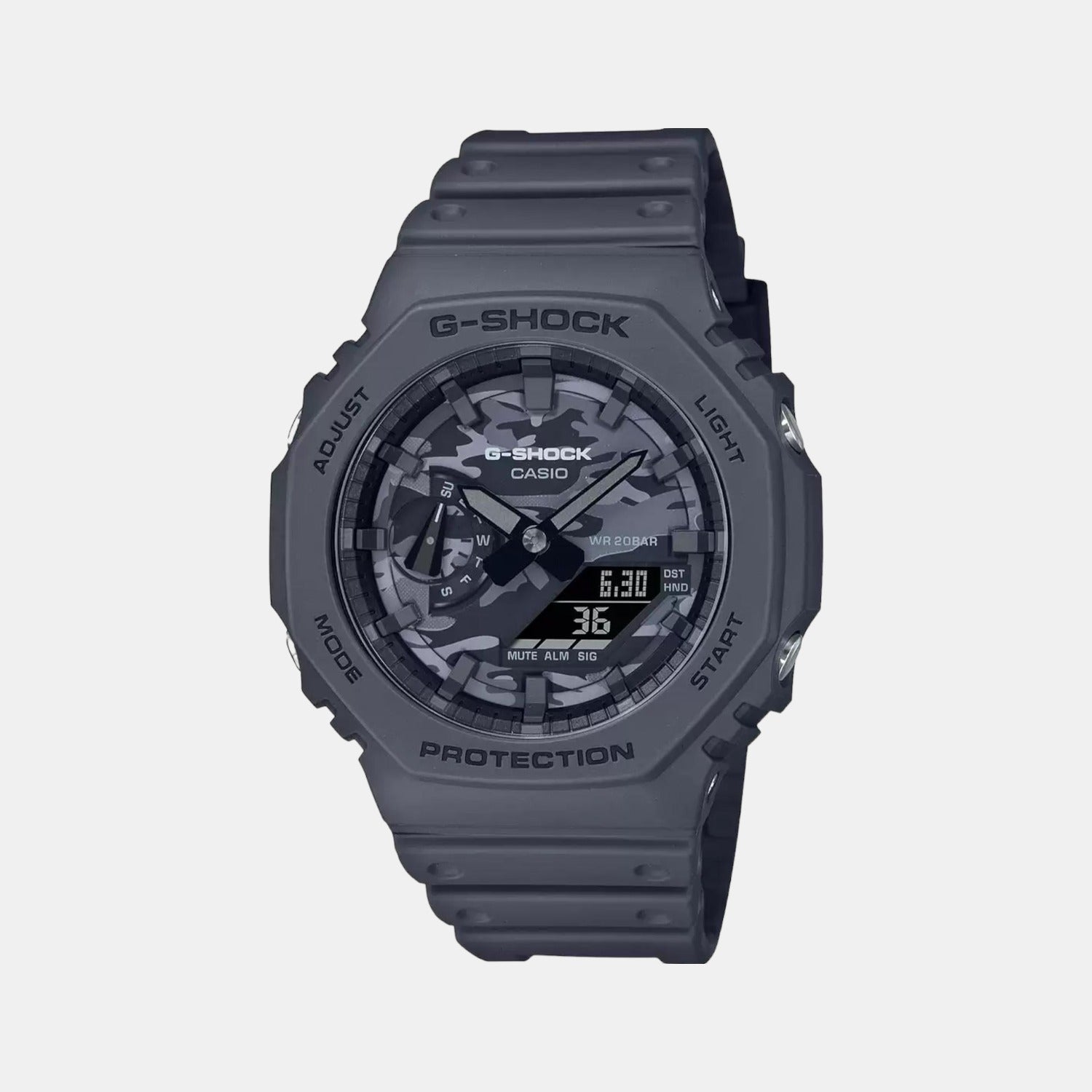 G-Shock Men Quartz Black Dial Analog-Digital Resin Watch G1212