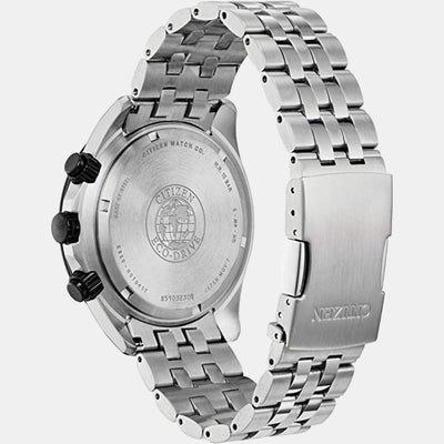 BI Men Quartz Blue Dial Chronograph Stainless Steel Watch BL5568-54L