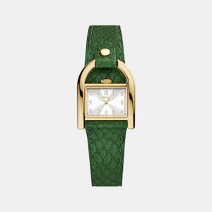 Harwell Women Quartz White Dial Analog Leather Watch ES5267