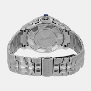 Coutura Men Quartz Blue Dial Chronograph Stainless Steel Watch SSB431P9