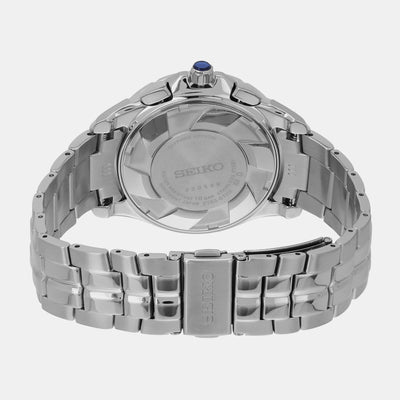 Coutura Men Quartz Blue Dial Chronograph Stainless Steel Watch SSB431P9