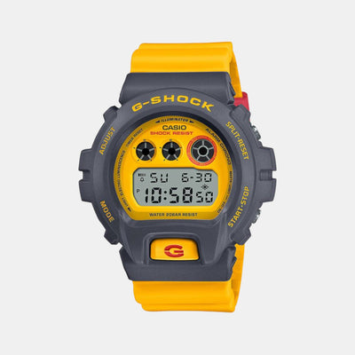 G-Shock Men Quartz Yellow Dial Digital Resin Watch G1337