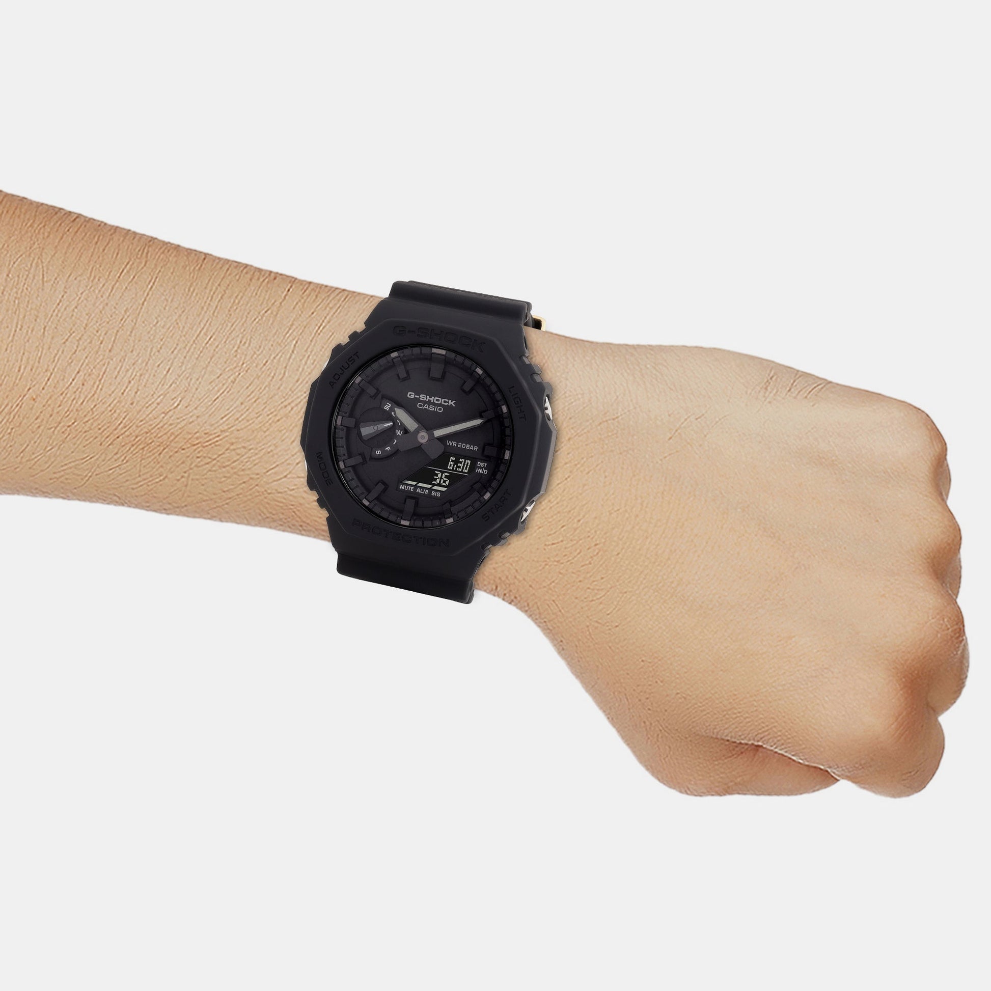G-Shock Men Quartz Black Dial Analog-Digital Resin Watch G1412